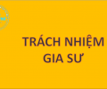 Trách Nhiệm Của Gia Sư